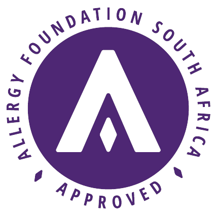 Allergy Foundation South Africa approved seal