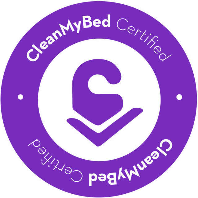 CleanMyBed Certified seal