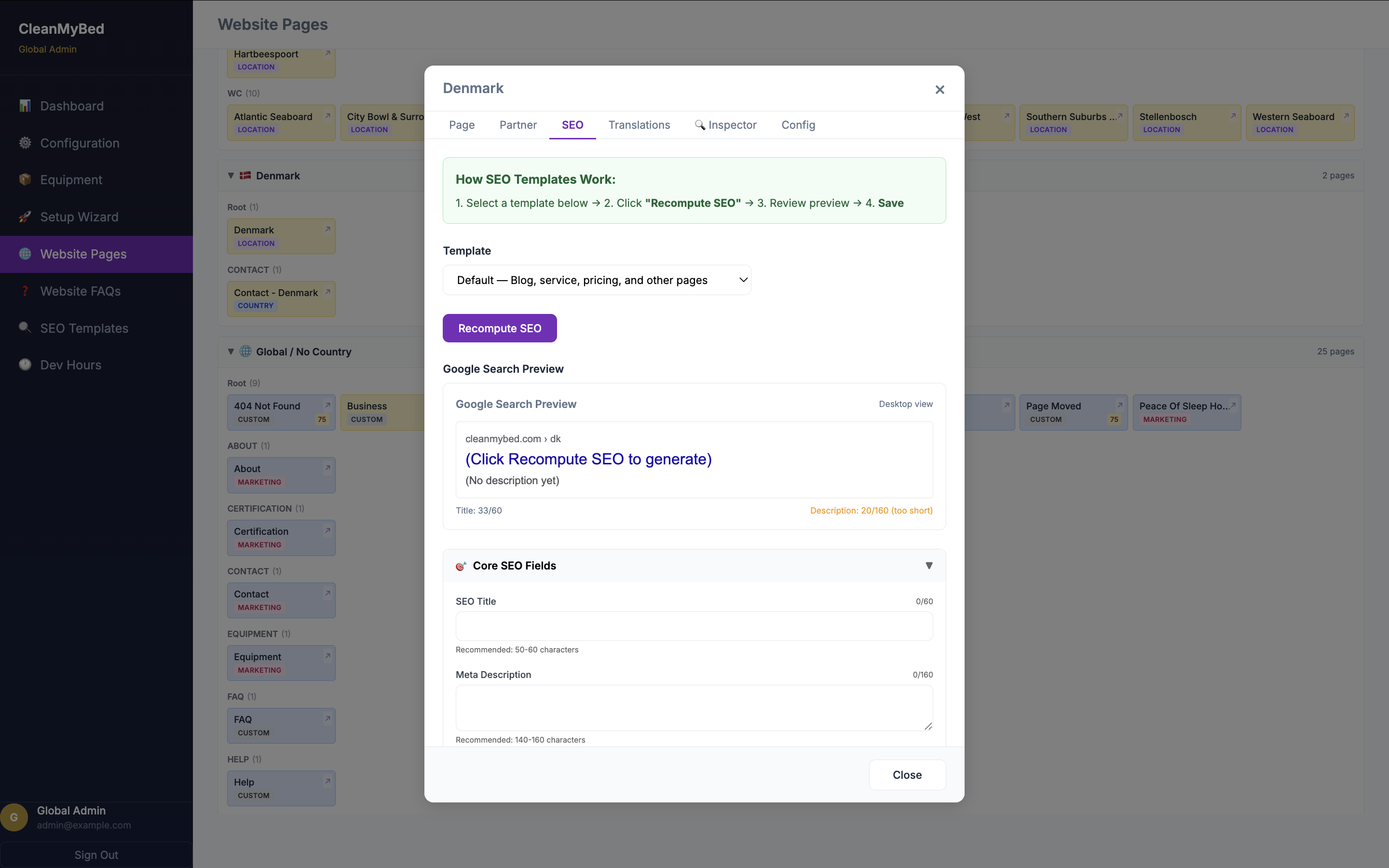 SEO Preflight Checks